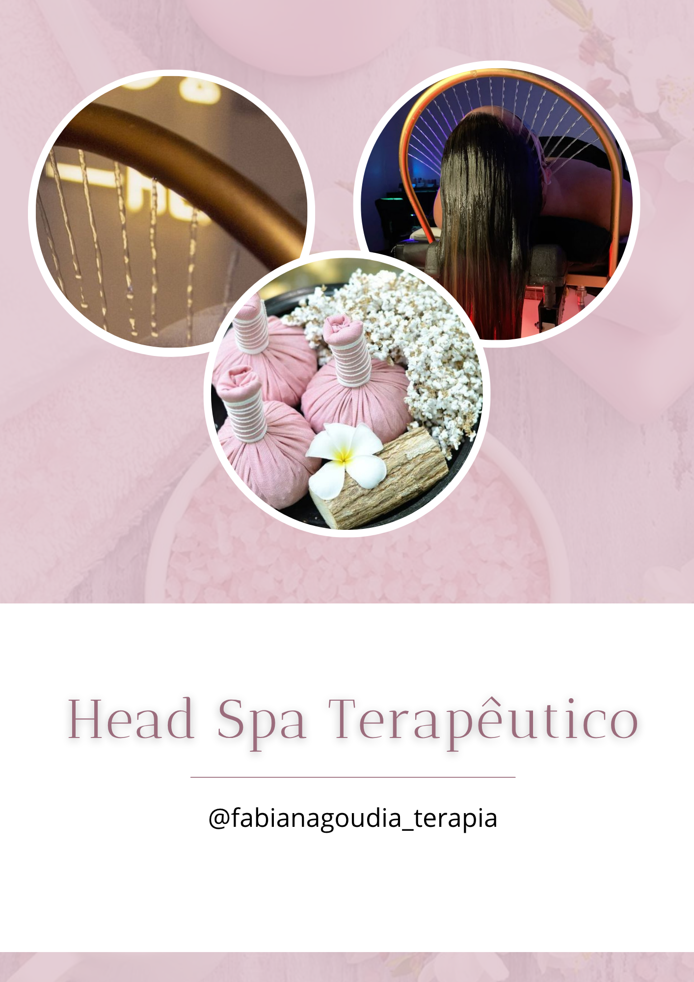 Capa original do e-book Head Spa Terapêutico